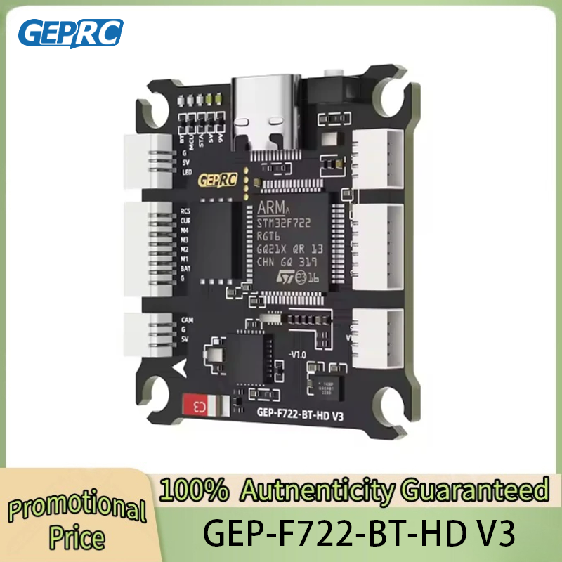 Drone Racing Flight Controller - GEPRC GEP-F722-BT-HD V3 비행 컨트롤러 3-6S