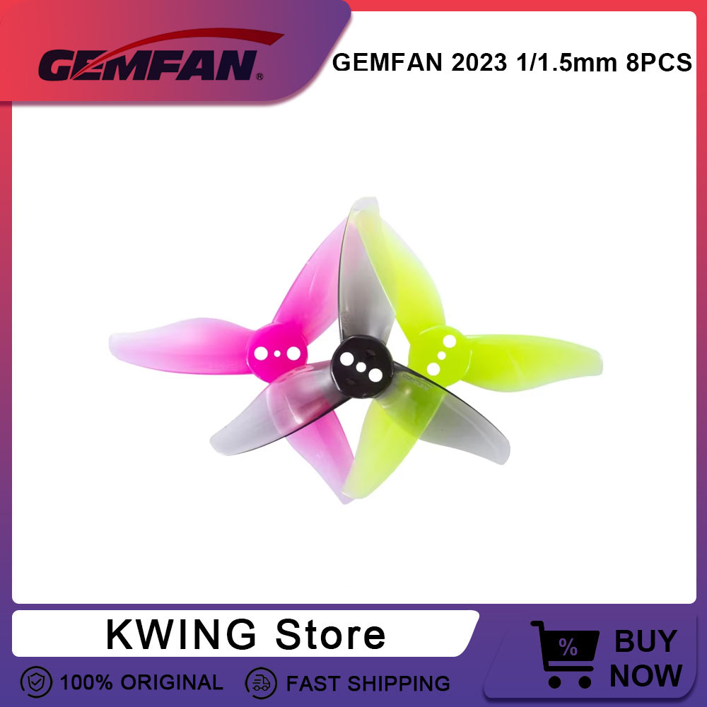 8PCS 젬팬 허리케인 2023 2X2.3X3 3-블레 - Drone Racing Motor 리뷰 및 가격